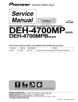 Aiwa CA-DW680 Service manual