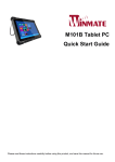 Winmate M101B User manual