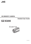 Sharp GZ200 User guide