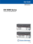 Avenview SW-HDM-4X1 User guide