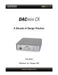 DACmini CX - CEntrance