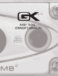 AMD MB500 Owner`s manual
