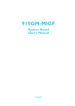DFI 915GM-MIGF User`s manual