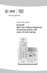 VTech EL52109 - AT&T DECT 6.0 User`s manual