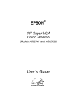 Epson A882459 User`s guide