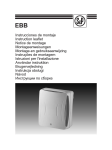 User manual EBB 170N / EBB 250N