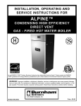 Burnham ALP150 Specifications