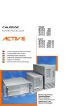 Chloride Power Protection Active 700 Operating instructions