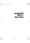 Canon imageCLASS MF3111 Specifications