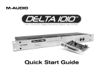 M-Audio DELTA 1010LT User guide