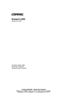 Compaq ProLiant CL1850 User guide