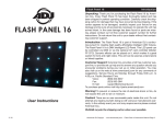 American DJ FP CFC Instruction manual