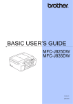 Brother MFC-J825DW User`s guide