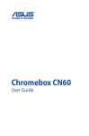 Asus Choromebox CN60 User guide