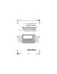 Radio Shack ULTRA EXPRESS PGL-302 Owner`s manual