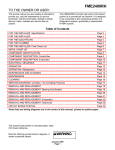 Scotsman FME2400RH Service manual