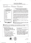 Rheem ECO200DV Instruction manual