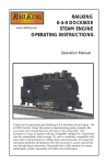 Rail King 0-4-0 Dockside Freight Set Operating instructions