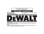 DeWalt DCF682 Instruction manual