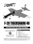 arf Tiger Shark F20 Specifications