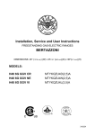 Bertazzoni H48 6G GGV VI Installation manual