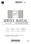 Aiwa NSX-S303 Service manual