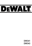 DeWalt DW341M Technical data