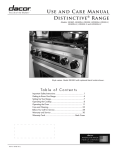 Use & Care Manual - Appliances Connection