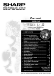 Sharp Carousel R-408D Specifications