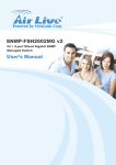 AirLive SNMP-FSH2602MG User`s manual