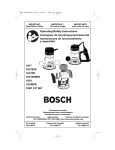 Bosch 1617EVSPK Specifications
