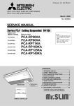 Mitsubishi PCA-RP140KAQ Service manual