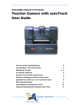 CameraMan System II Presenter User guide