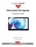 Brunswick Frameworx LCD Interface Installation guide