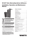 Sharp PC-W100T Installation manual