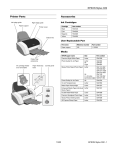 Epson Stylus C82 Specifications