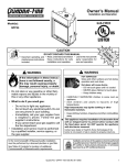 Quadra-Fire QFP 30 Owner`s manual
