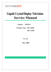 Daewoo DLT-19L1T Service manual