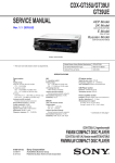 Velleman FM3 Service manual