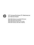 HP Elite 8300 Series Small Form Factor Specifications