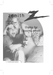 Zenith VRC410 Instruction manual