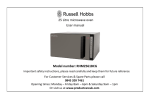 Russell Hobbs RHM2561BCG User manual