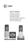 AT&T EL52251 User`s manual