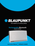 Blaupunkt A 05 User manual