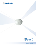Medtronic iPro2 User guide
