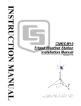 Campbell CM10 Installation manual