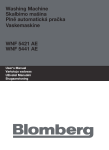 Blomberg MKX 5421 User`s manual