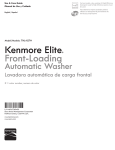 Sears Kenmore Elite 970 Use & care guide