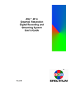 RGB Spectrum DGy 201x User`s guide