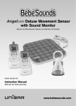 Angelcare AC401 Deluxe Instruction manual